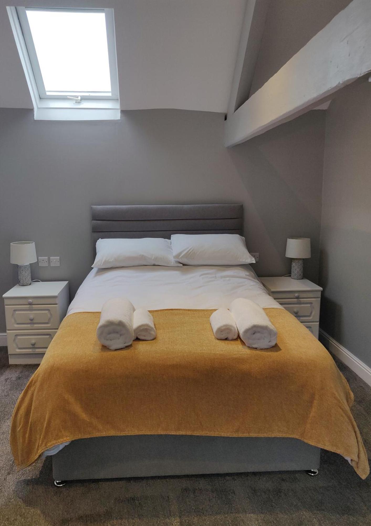 The Fox Otel Much Wenlock Oda fotoğraf